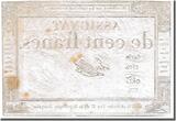 France 100 Francs 1795 Banknote, Le Noble, KM:A78, Lafaurie:173 EF(40-45)