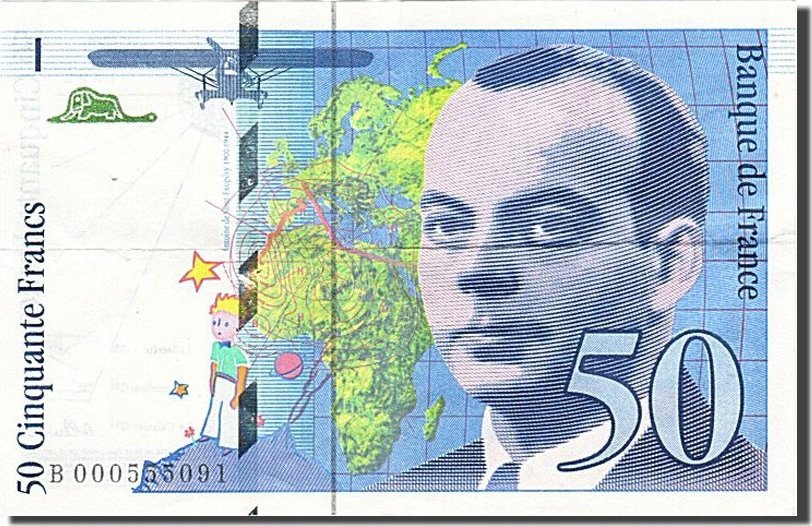 T me banknotes франция