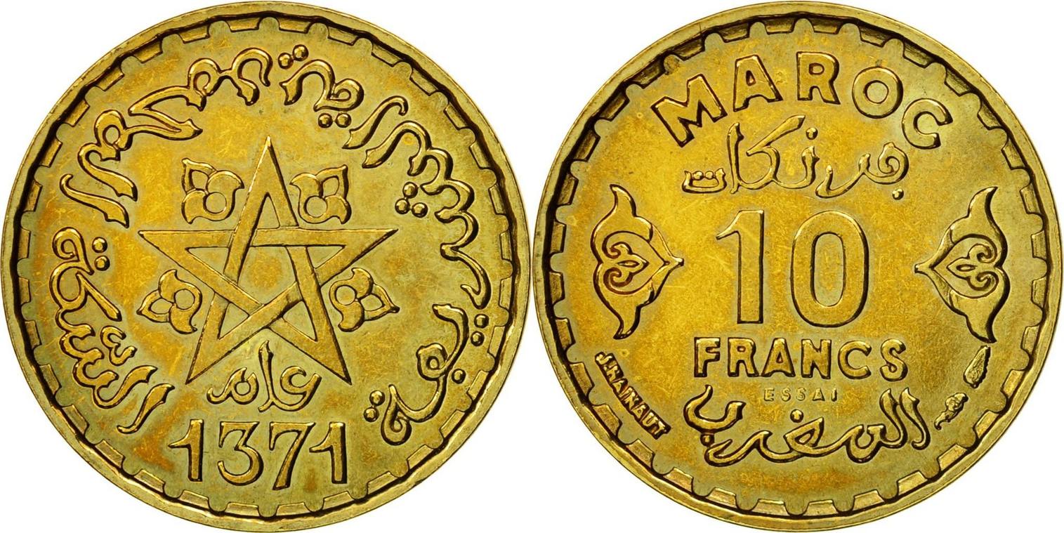 20 Maroc Francs 1371 монета