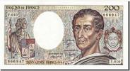 France 200 Francs Banknote, 200 F 1981-1994 ''Montesquieu'' -