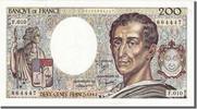 France 200 Francs Banknote, 200 F 1981-1994 ''Montesquieu'' -