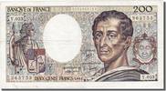 France 200 Francs Banknote, 200 F 1981-1994 ''Montesquieu'' -