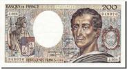 France 200 Francs Banknote, 200 F 1981-1994 ''Montesquieu'' -