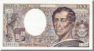 France 200 Francs Banknote, 200 F 1981-1994 ''Montesquieu'' -