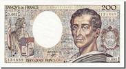 France 200 Francs Banknote, 200 F 1981-1994 ''Montesquieu'' -