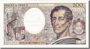France 200 Francs Banknote, 200 F 1981-1994 ''Montesquieu'' -