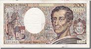 France 200 Francs Banknote, 200 F 1981-1994 ''Montesquieu'' -