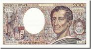 France 200 Francs Banknote, 200 F 1981-1994 ''Montesquieu'' -