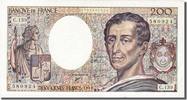France 200 Francs Banknote, 200 F 1981-1994 ''Montesquieu'' -