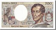France 200 Francs Banknote, 200 F 1981-1994 ''Montesquieu'' -