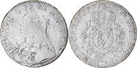 France Ecu aux branches d'olivier Coin, Louis XV, Caen, Rare -