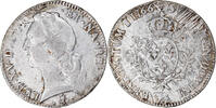 France Écu de Béarn au bandeau Coin, Louis XV, Pau, Silver -