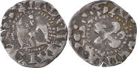 France Denarius Coin, Dauphiné, Anonymous, Valence, Silver -