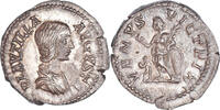 Denarius Coin, Plautilla, Rome, Silver, RIC:369 -