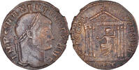 Follis Coin, Maxentius, Rome, Bronze, RIC:258 -