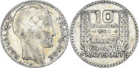 France 10 Francs Coin, Turin, Paris, Silver, KM:878 -