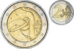 France 2 Euro 25e Anniversaire du Ruban Rose, Bi-Metallic -
