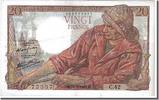 France 20 Francs Banknote, 20 F 1942-1950 ''Pêcheur'', 1942-09-24 -