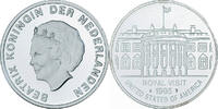 Netherlands Medaille Royal Visit - United States Of America, Politics -