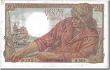 France 20 Francs Banknote, 20 F 1942-1950 ''Pêcheur'', 1948-01-29 -