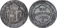 Austria Kreutzer Coin, Copper -
