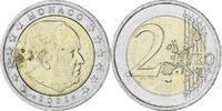 Monaco 2 Euro Rainier III, Paris, Bi-Metallic, KM:174 -