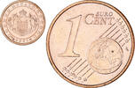 Monaco Euro Cent Rainier III, Paris, Copper Plated Steel, KM:167 -