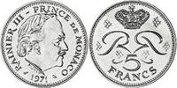 Monaco 5 Francs Coin, Rainier III, Copper-nickel, KM:150 -
