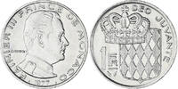 Monaco Franc Coin, Rainier III, Nickel, KM:140, Gadoury:MC -