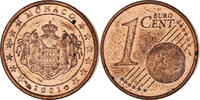 Monaco Euro Cent Rainier III, Paris, Copper Plated Steel -