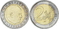 Monaco 2 Euro Rainier III, Paris, Bi-Metallic -