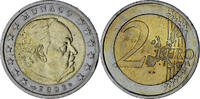 Monaco 2 Euro Rainier III, Paris, Bi-Metallic, Gadoury:MC179 -