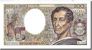France 200 Francs Banknote, 200 F 1981-1994 ''Montesquieu'' -
