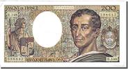 France 200 Francs Banknote, 200 F 1981-1994 ''Montesquieu'' -