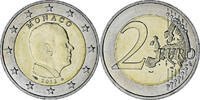 Monaco 2 Euro Albert II, Paris, Bi-Metallic, Gadoury:MC196 -