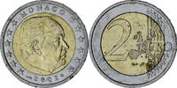 Monaco 2 Euro Rainier III, Paris, Bi-Metallic, Gadoury:MC179 -