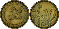 Monaco 10 Euro Cent Rainier III, Paris, Brass, Gadoury:MC175 -
