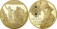 France Medaille 225 Ans de la Révolution Française, La Marseillaise -