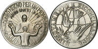Vatican Medaille Année Sainte, La Paix, Silvered bronze -