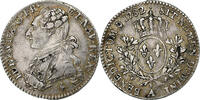 France 24 Sols, 1/5 ECU Louis XVI, 1/5 Écu, Paris, 2éme sem, Silver -