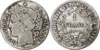 France Franc Cérès, Paris, Silver, Gadoury:465, KM:822.1 -