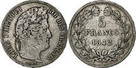 France 5 Francs Louis-Philippe I, Lille, Silver, Gadoury:678 -