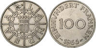 Saarland 100 Franken SAARLAND, Paris, Copper-nickel, KM:4 -