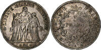 France 5 Francs Hercule, Paris, Silver, Gadoury:745a -