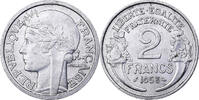 France 2 Francs Morlon, Paris, Chouette, Aluminum -