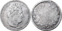 France 5 Francs Louis-Philippe I, Louis-Philippe, Toulouse, Silver -