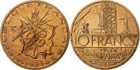 France 10 Francs Mathieu, Paris, Tranche B, Nickel-brass -