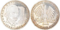 GERMANY - FEDERAL REPUBLIC 10 Mark Coin, 250th Birth Anniversary- Johann Gottfried -