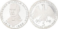 GERMANY - FEDERAL REPUBLIC 5 Mark Coin, 150th Anniversary - Birth of Friedrich -