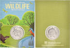 Guernsey 10 Pence Coin, Brown Hare, FDC, Acier plaqué -